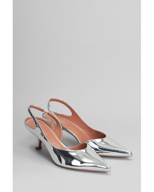 Aldo Castagna White Mikaela Pumps