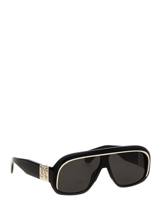 Palm Angels Black 'Reedley' Sunglasses