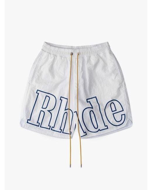 Rhude White Pants for men