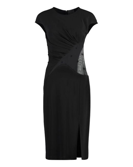 Givenchy Black Crepe Dress