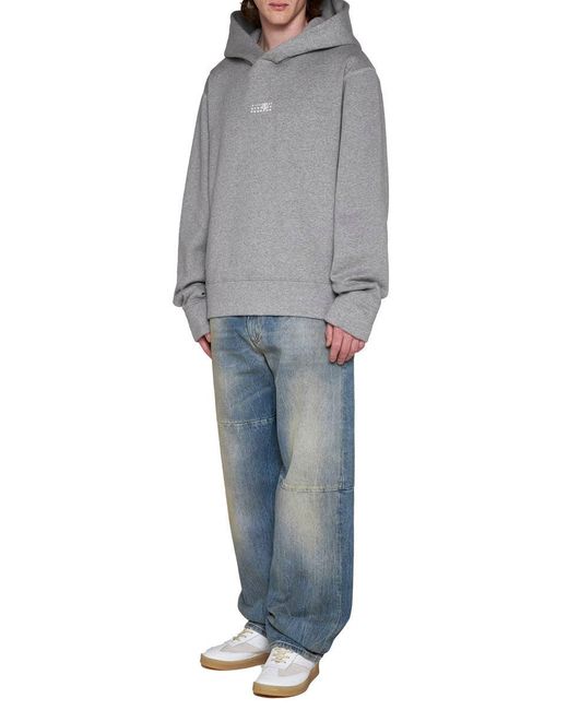 MM6 by Maison Martin Margiela Gray Sweaters for men