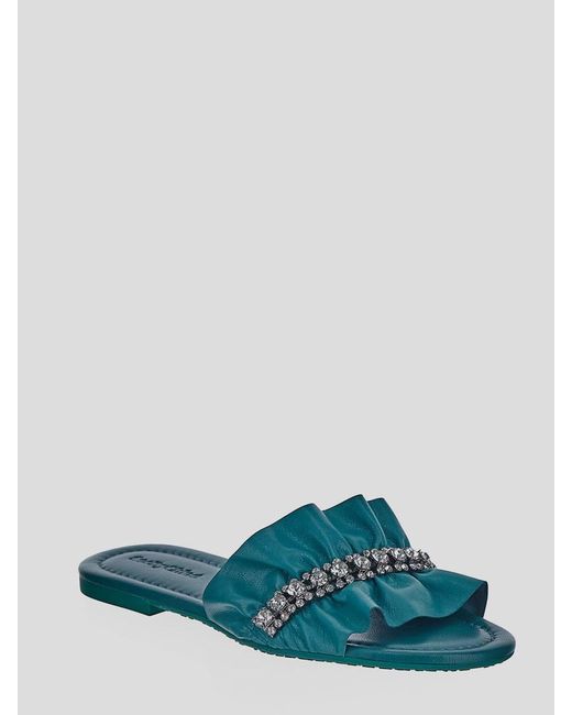 See By Chloé Blue See By Chloe' Flat Sandals