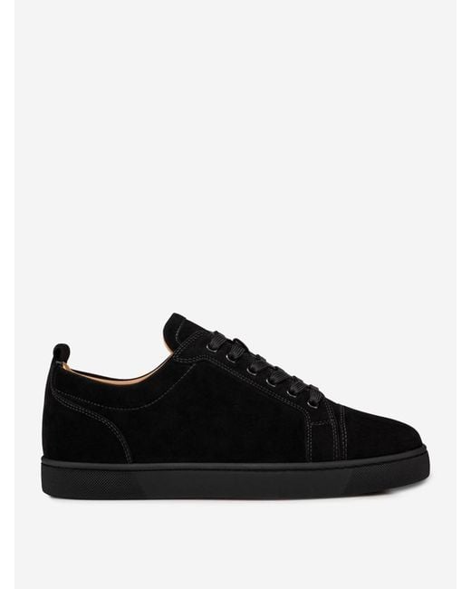 Christian Louboutin Black Sneakers Louis Junior for men