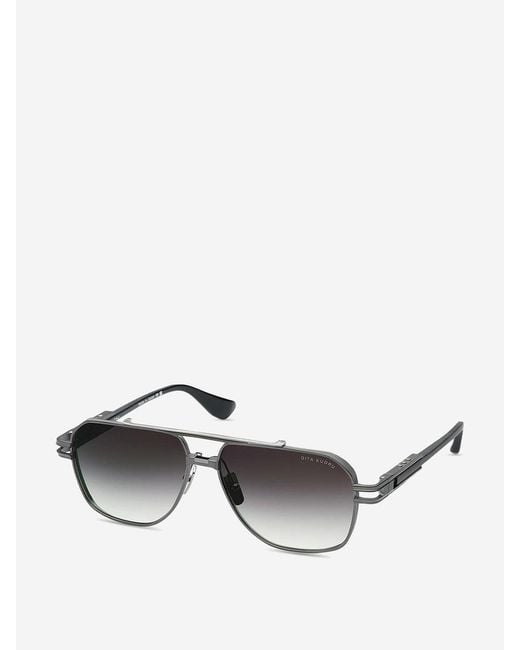 Dita Eyewear Black Rectangular Sunglasses for men