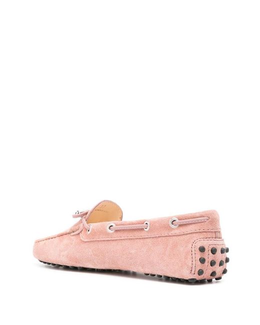 Tod's Pink Loavers Shoes