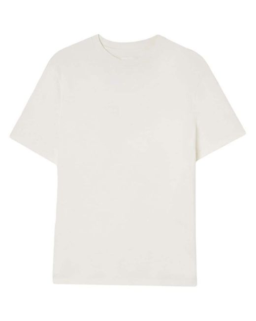 Jil Sander White T-Shirt With Writing