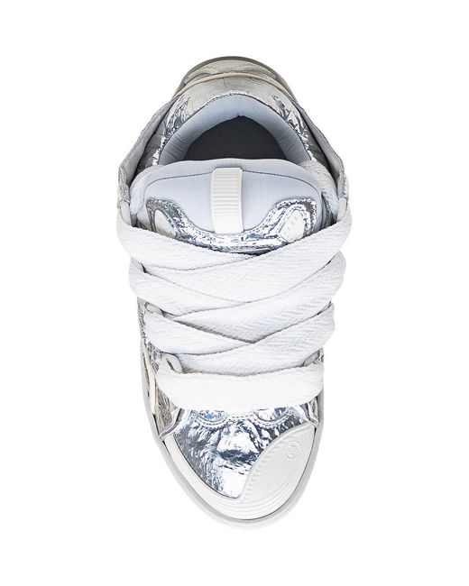 Lanvin White Sneaker Curb