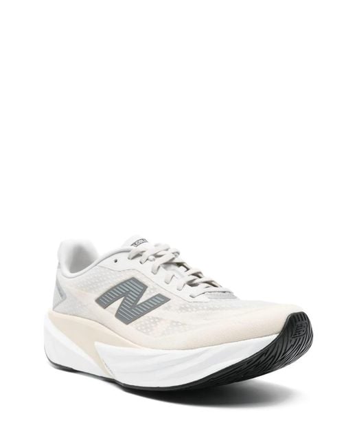 New Balance White Fuelcell Rebel V5 for men