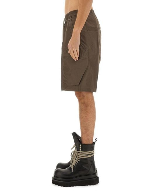 Rick Owens Natural Shorts "Cargobela for men