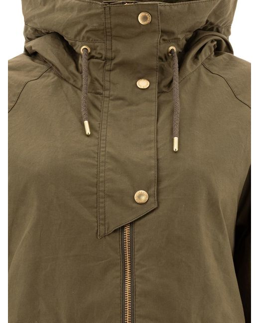 Barbour Green Cotton Jacket For