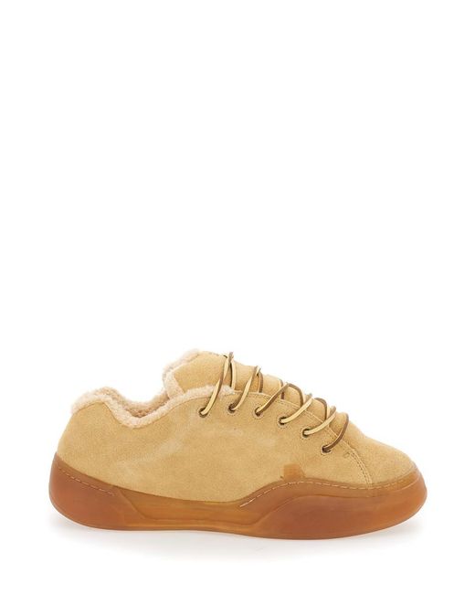 ERL Natural Vamp Skate' Low Top Sneakers for men