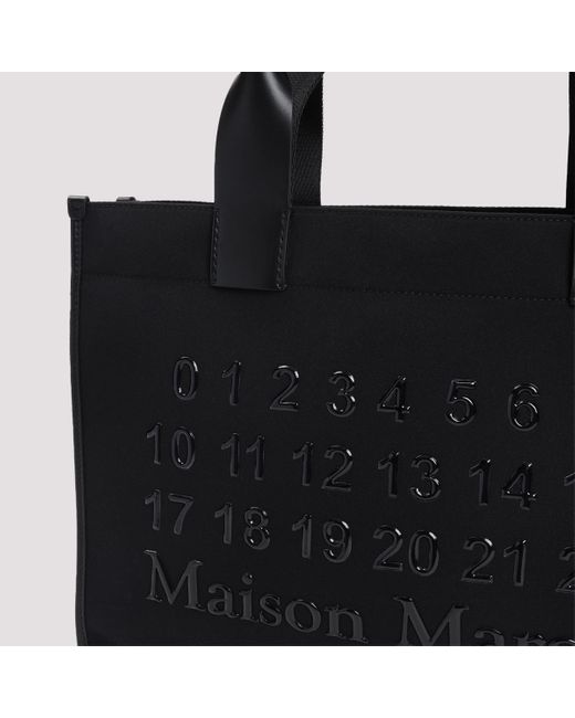 Maison Margiela Black Cabas Small Shopping Bag