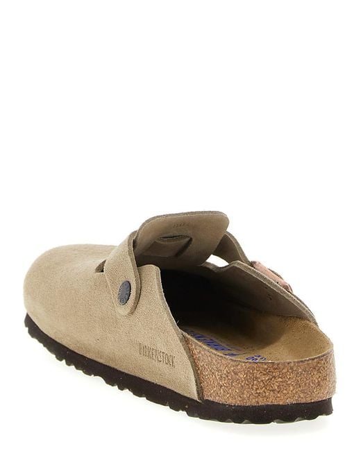 Birkenstock Brown 'Boston' Sabots