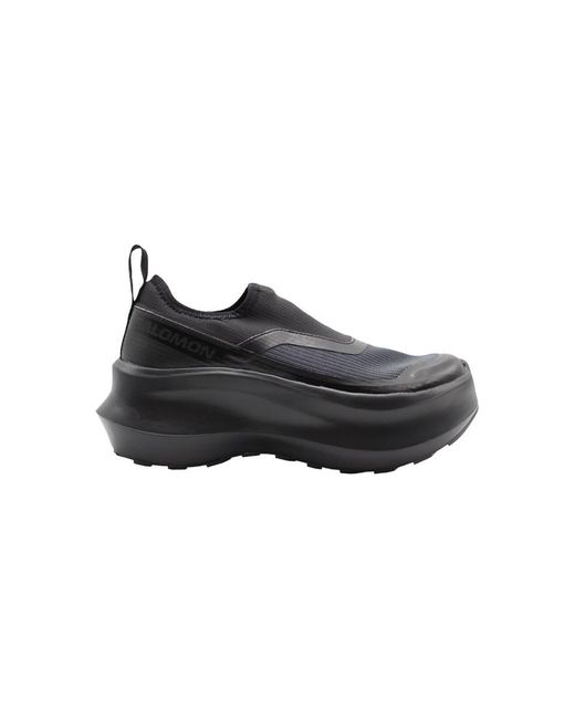 Comme des Garçons Black Slip-on Platform Shoes