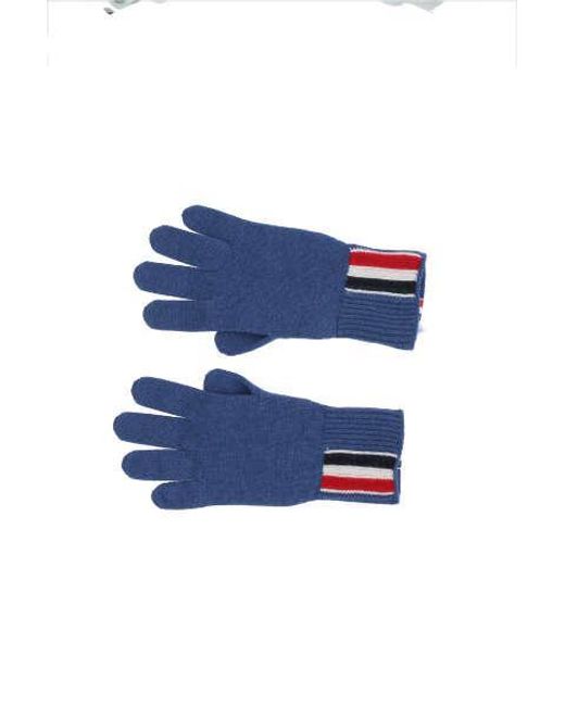 Thom Browne Blue Gloves for men