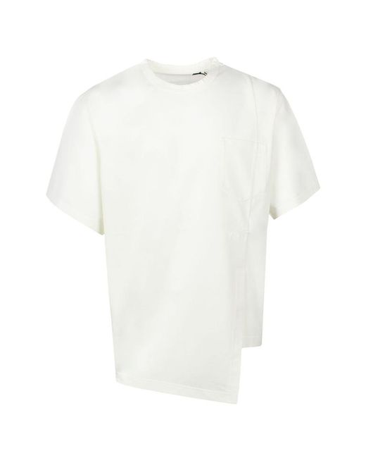 Y-3 White T-Shirts & Tops