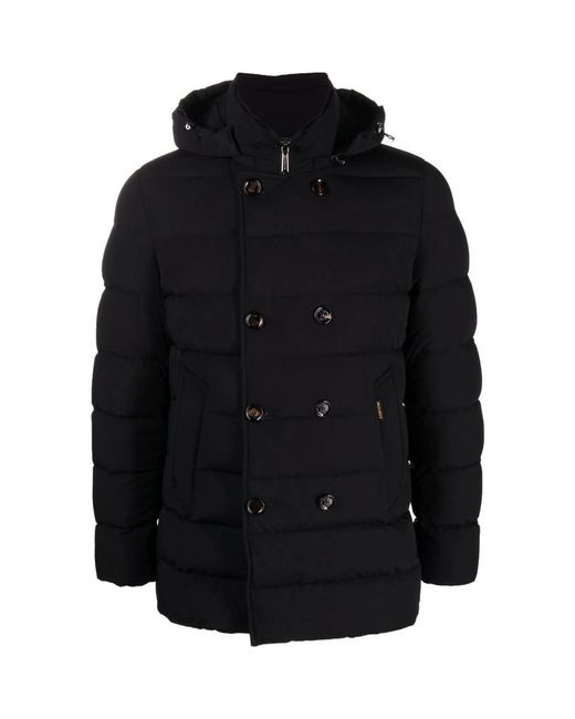 Moorer Black Outerwears for men