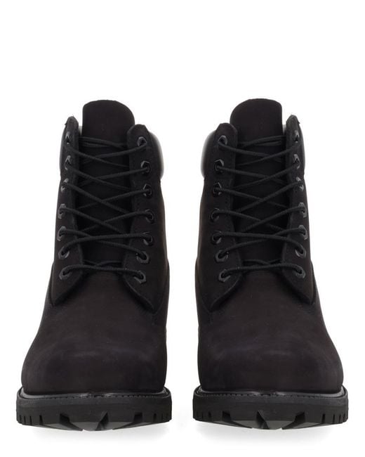 Timberland Black Waterproof Lace-Up Boot for men