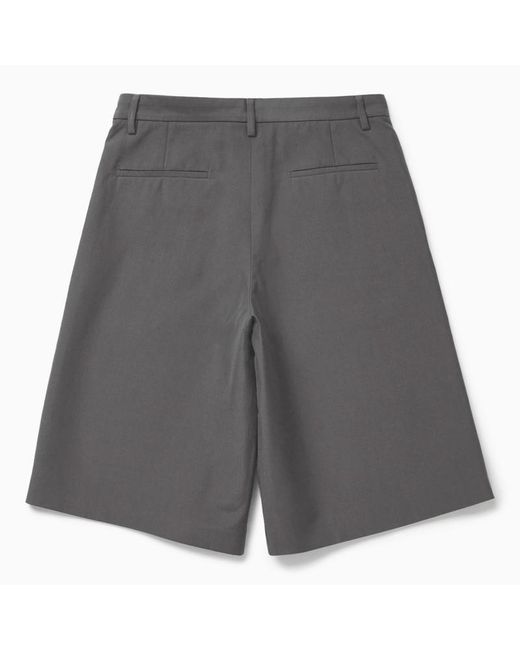 1989 STUDIO Gray Tailoring Bermuda Dark for men