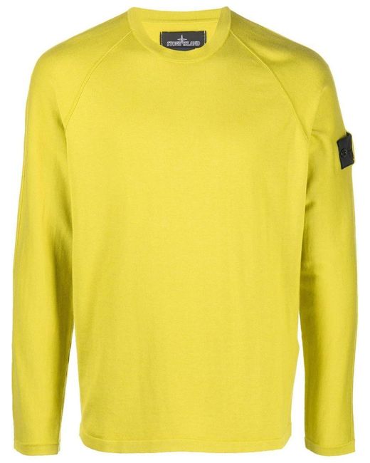 Stone Island Shadow Project Yellow T-shirts & Tops for men