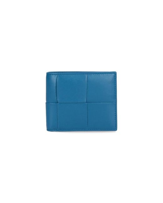 Bottega Veneta Blue Cassette Bifold Wallet for men