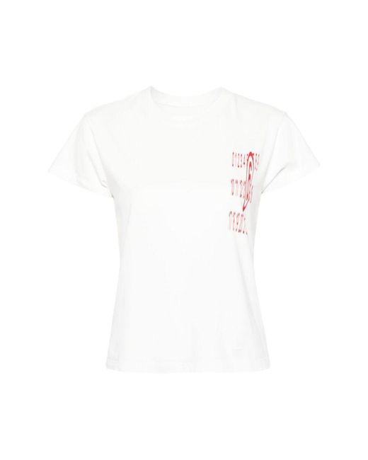 Maison Margiela White Logo T-Shirt