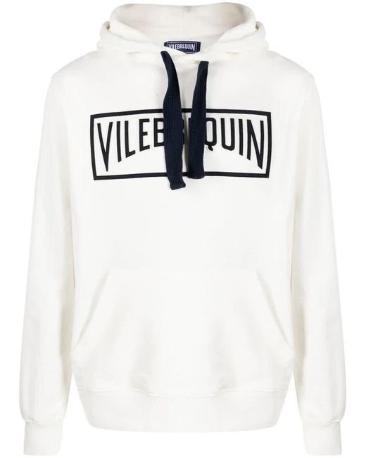 Vilebrequin White Hoody Sweatshirt for men