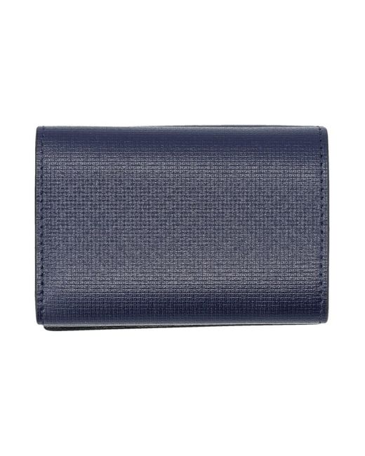 Givenchy Blue Compact Wallet for men