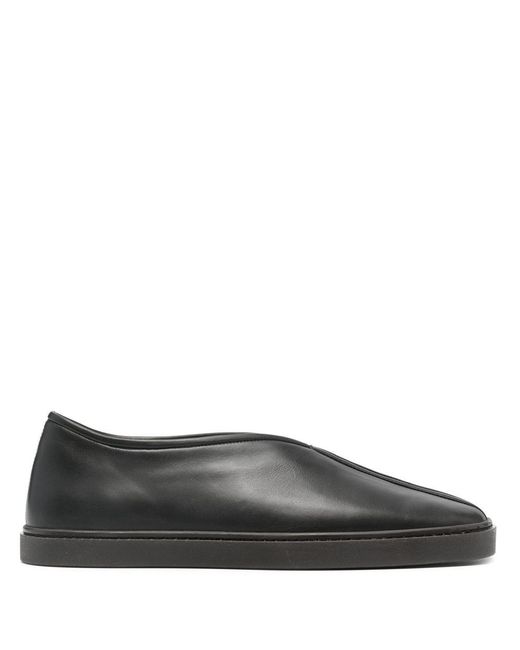 Lemaire Gray Piped Laceless Sneakers for men
