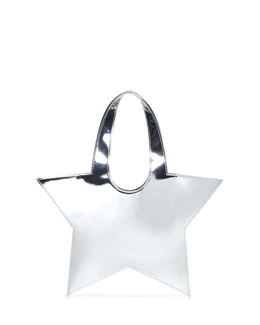 Coperni White Mini Star Tote