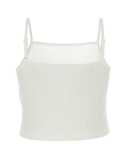 T By Alexander Wang White Canvas "Cami"