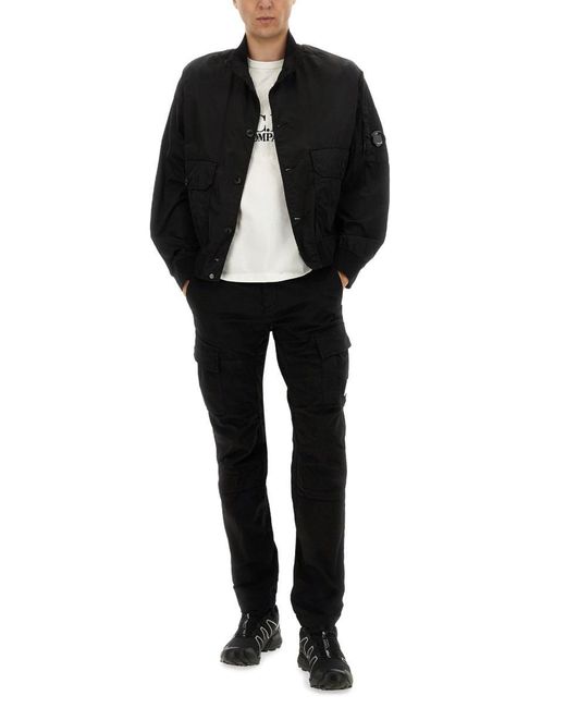C P Company Black Chrome-R Jacket for men