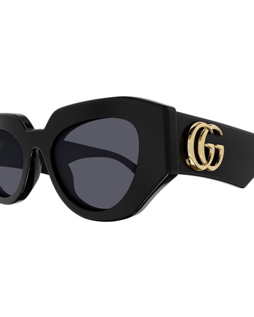 Gucci Black Generation 51mm Geometric Sunglasses