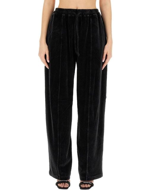 T By Alexander Wang Black Jogging Pants