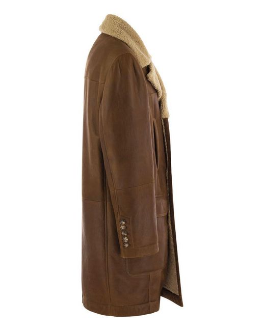 Brunello Cucinelli Brown Coats & Jackets for men