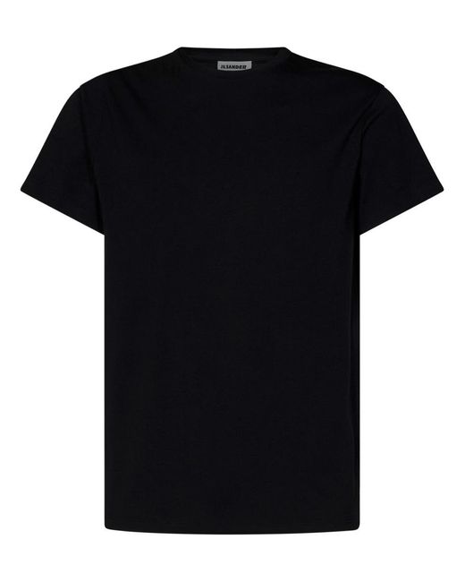 Jil Sander Black T-shirt for men