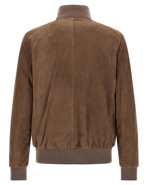 Moorer Brown 'Adelsio' Jacket for men