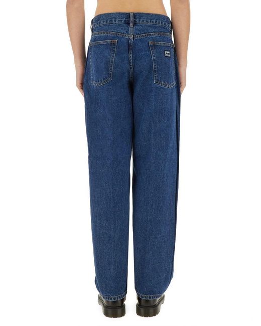 Obey Blue "Hardwork" Jeans for men