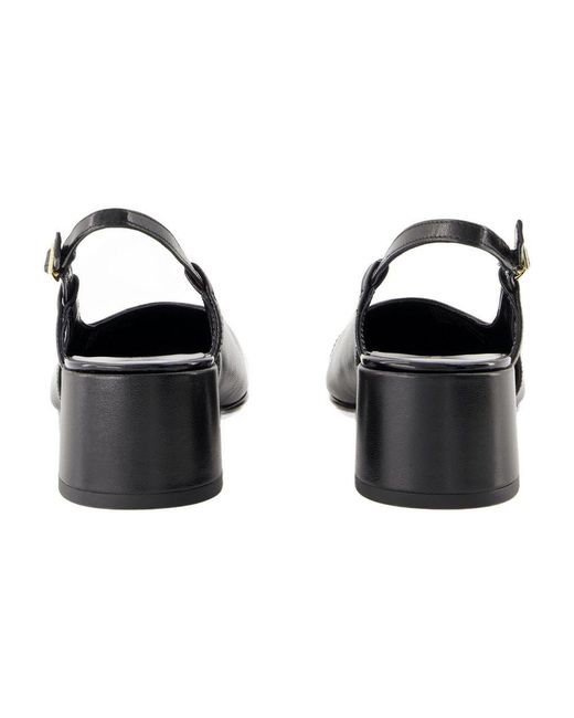 Tory Burch Blue Cap Toe Sandals