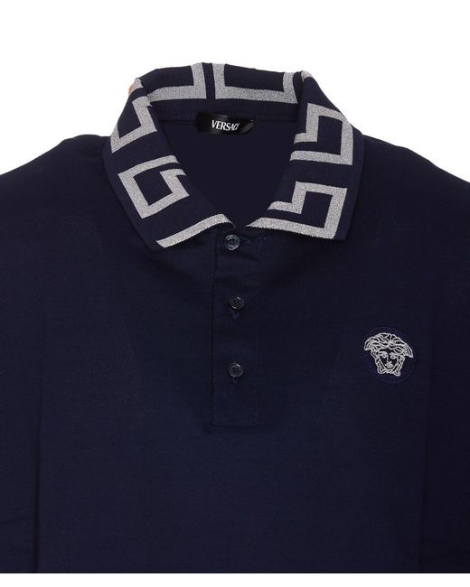 Versace Blue T-Shirts And Polos for men