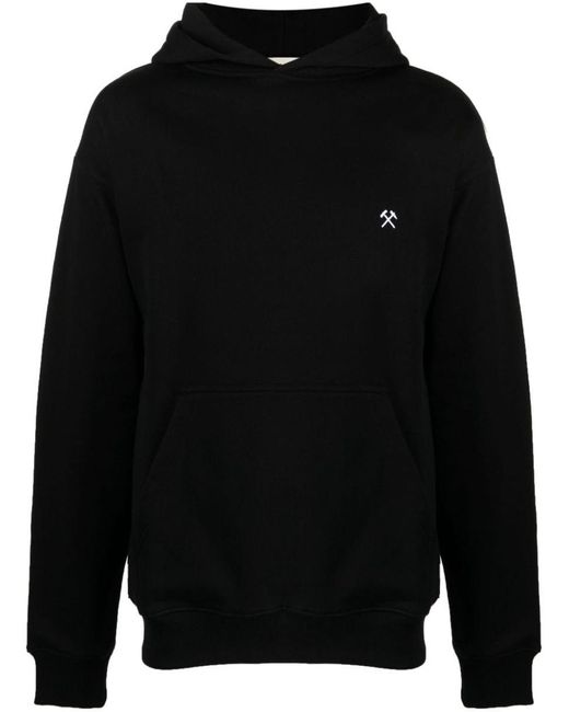 GmbH Black Abbas Hoodie With Photographic Print for men