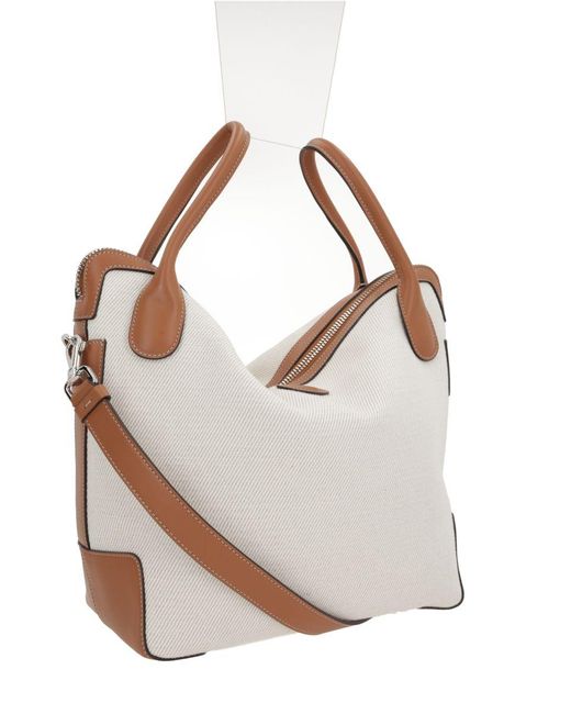 Tod's Gray Di Bag Swing Medium Tote