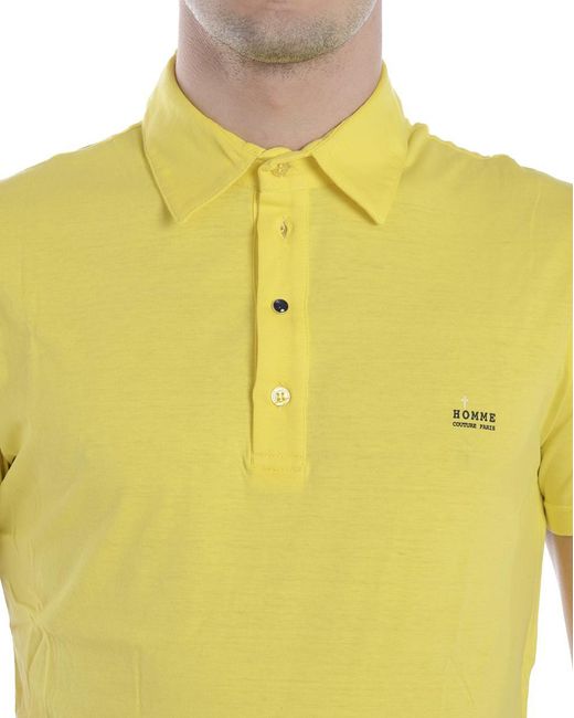 Daniele Alessandrini Yellow Topwear for men