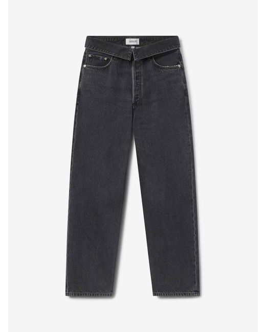 Agolde Blue Echo Taper Jeans