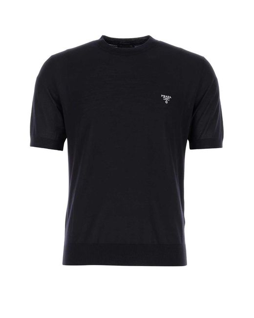 Prada Black T-Shirt for men