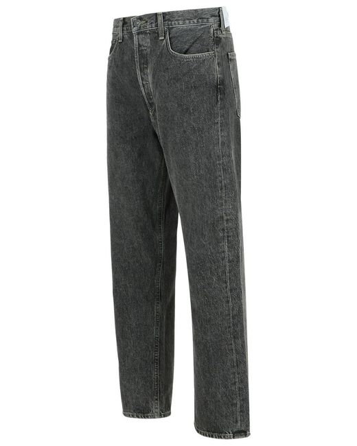 Agolde Gray '90's' Fresh' Cotton Jeans for men