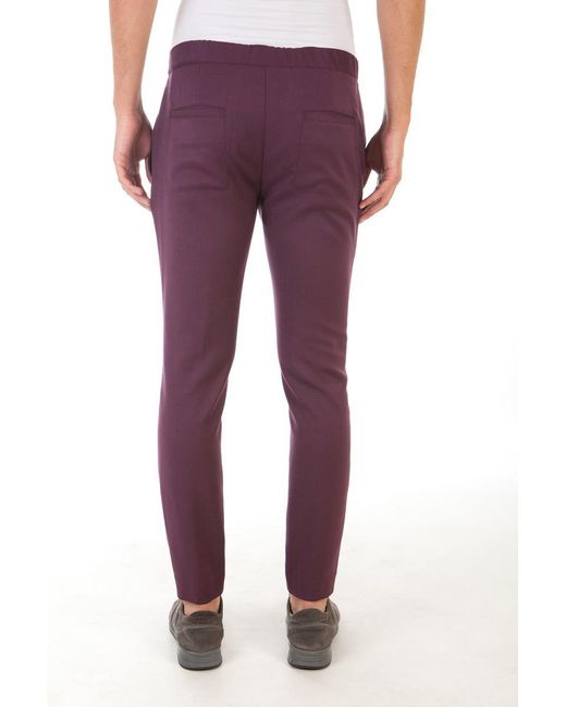 Daniele Alessandrini Purple Jeans Trouser for men