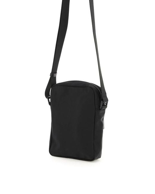 DSquared² Black Nylon 'icon' Crossbody Bag for men