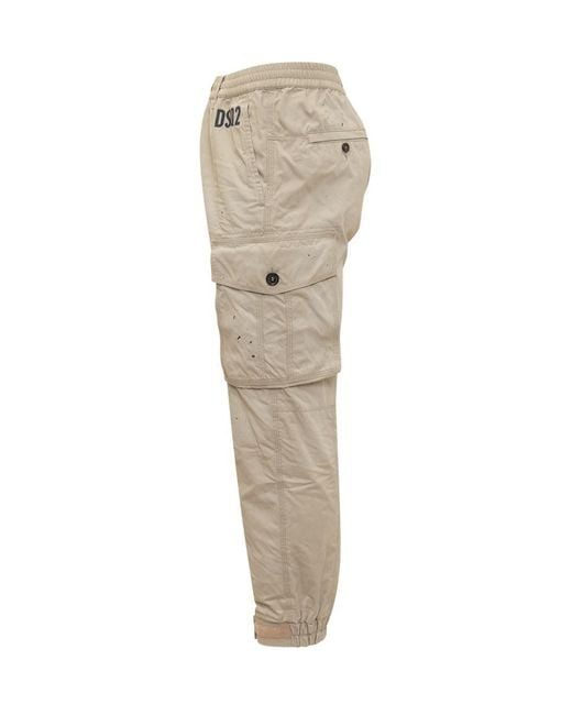 DSquared² Natural Cyprus Pants for men