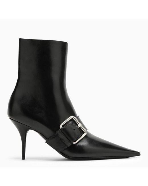 Balenciaga Black Pointed Boot